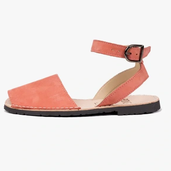 Women’s PONS Avarca Classic Style Sandals Coral - Picture 6 of 7